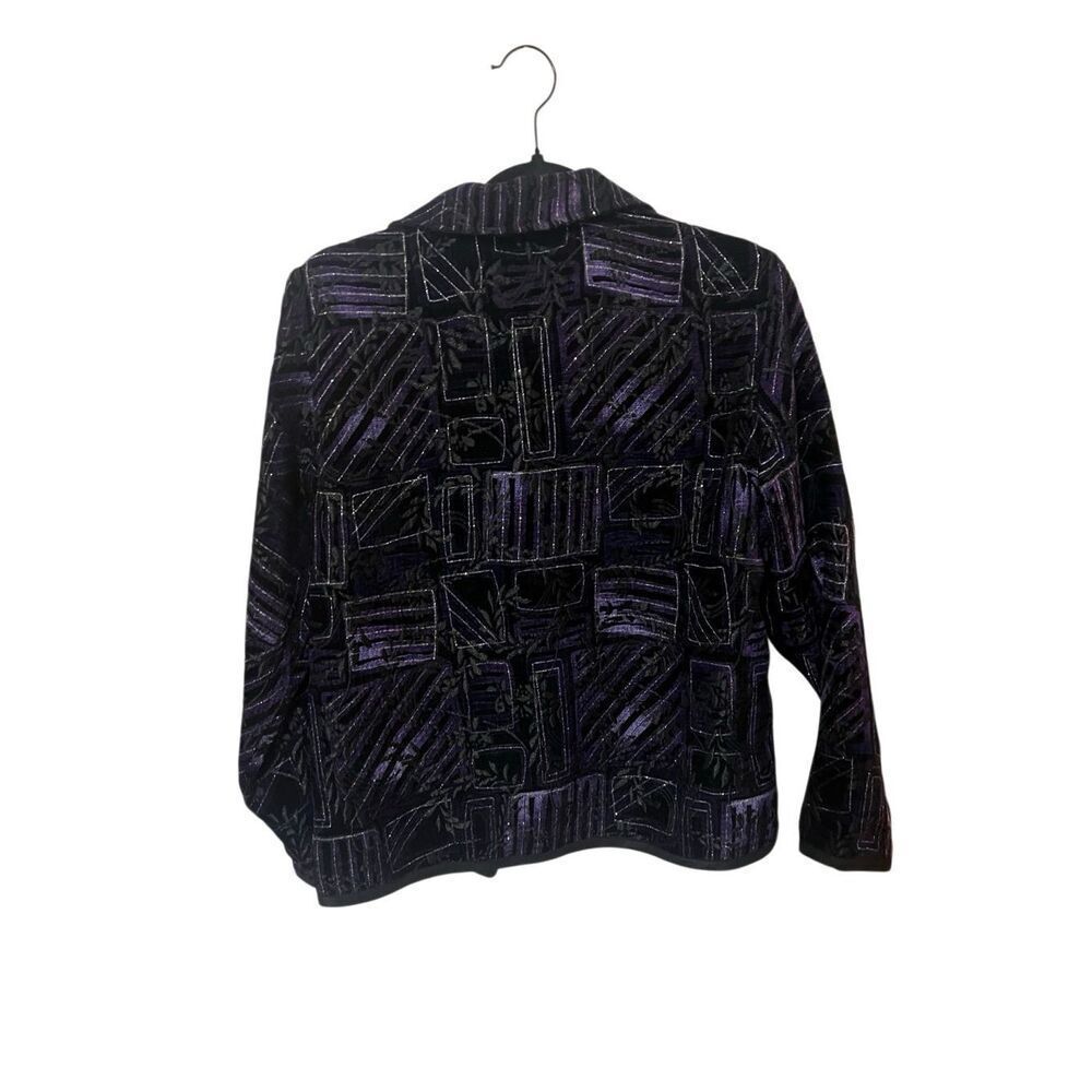 Reversible tapestry jacket boho sz L